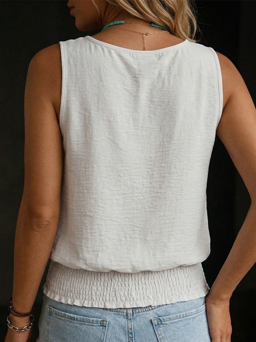 Women's Ruched-hem Tank Top